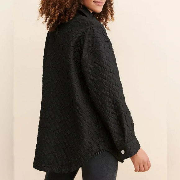 Anthropologie x Grey Lab Quilted Textured Oversized Shacket size XS - Picture 2 of 16